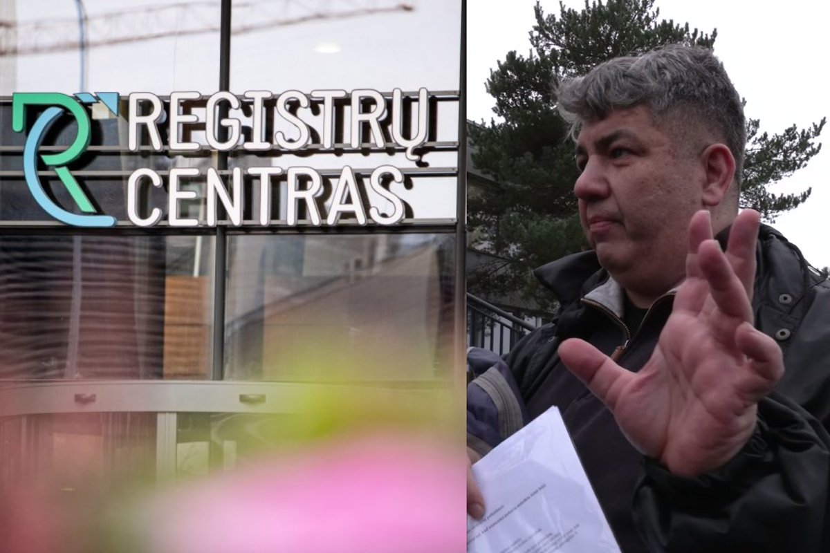 Vyras apskundė Registrų centro roboto išrašytą baudą