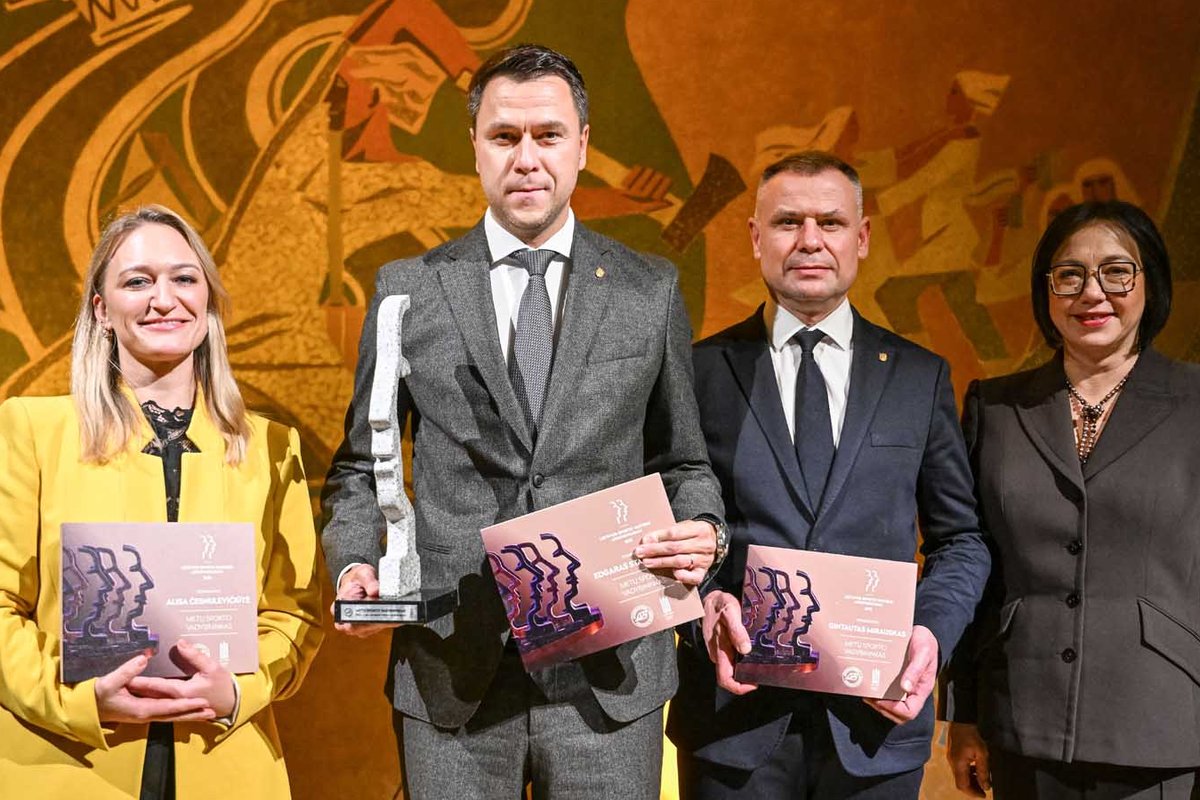 LFF prezidentas vėl išrinktas metų sporto vadybininku