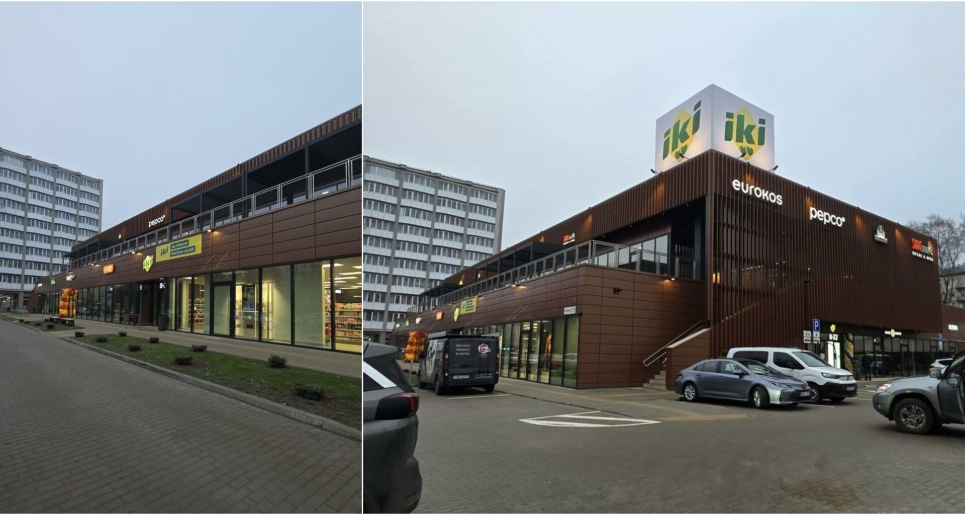 Atidaromas naujas prekybos centras Antakalnyje