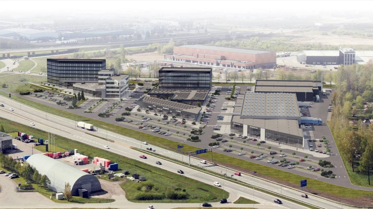 „Jūros miestas“ plečiasi: pradėti unikalaus prekybos, verslo ir sveikatingumo parko antrojo etapo statybų darbai