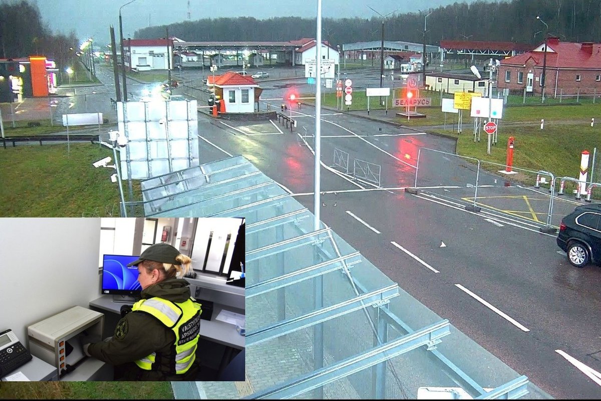 Sulaikytas baltarusis su padirbtu vairuotojo pažymėjimu