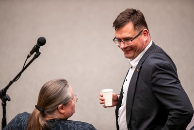 Agnė Širinskienė, Laurynas Kasčiūnas