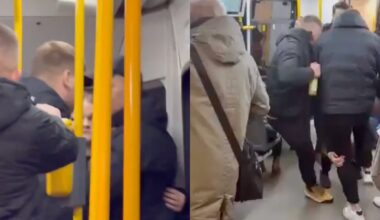 Išplito šokiruojantis įrašas, kaip du lenkai užpuolė ukrainiečių porą