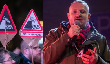 Paulius Ambrazevičius proteste apnuogino socdemų melą, įgėlė buvusiam kolegai