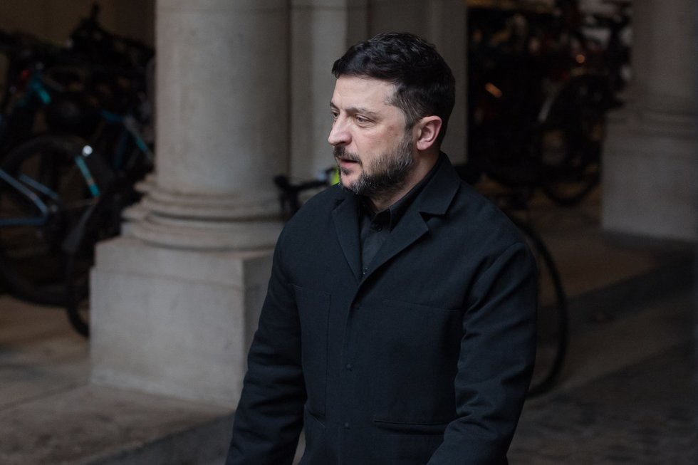 Zelenskis: galutinė „taikos plano“ versija bus parengta antradienį – ji keliaus į JAV (nuotr. SCANPIX)