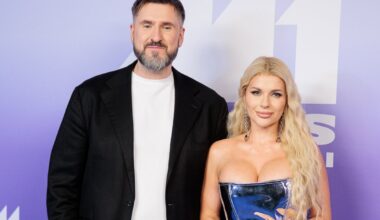 M1 apdovanojimuose – su įspūdinga dama pozavęs Gediminas Jaunius: kas ji?