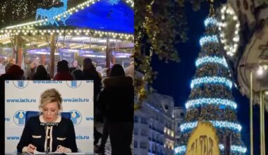 Internautai masiškai siunčia Zacharovai „vaizdo atvirukus“ iš Europos