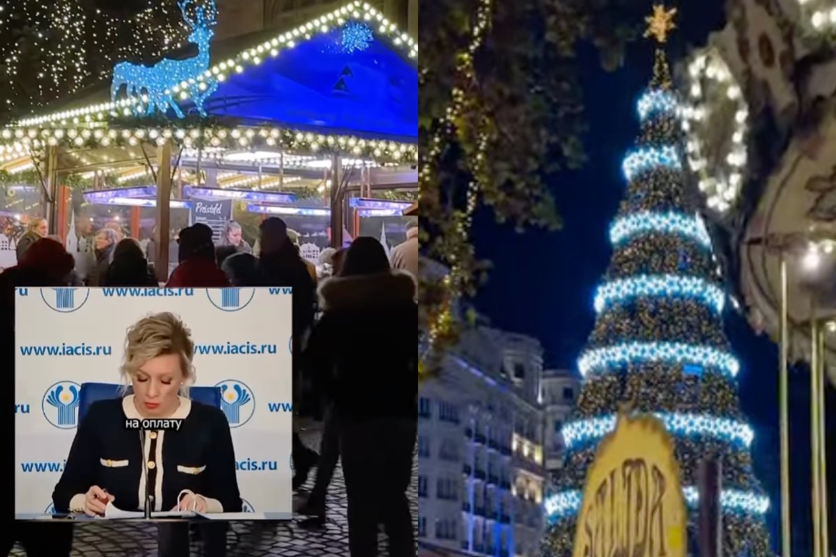 Internautai masiškai siunčia Zacharovai „vaizdo atvirukus“ iš Europos