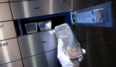 Sidabro kaina pasiekė naują rekordą