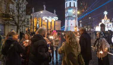 Naujųjų naktį Katedros aikštėje – įspūdingas šou