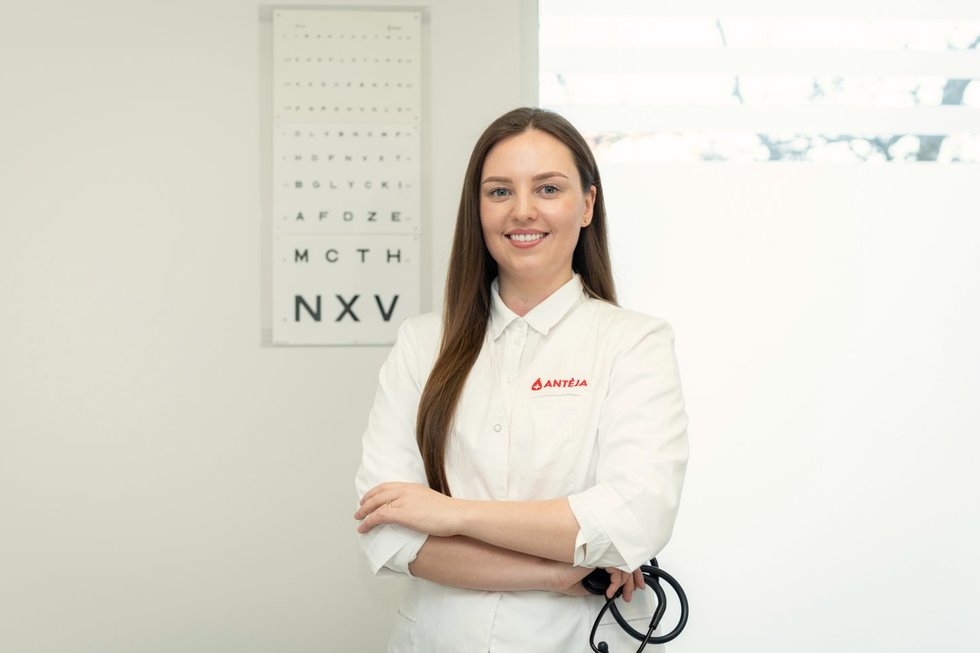 Šeimos gydytoja Beatričė Vėliuvienė (nuotr. pranešimo spaudai)