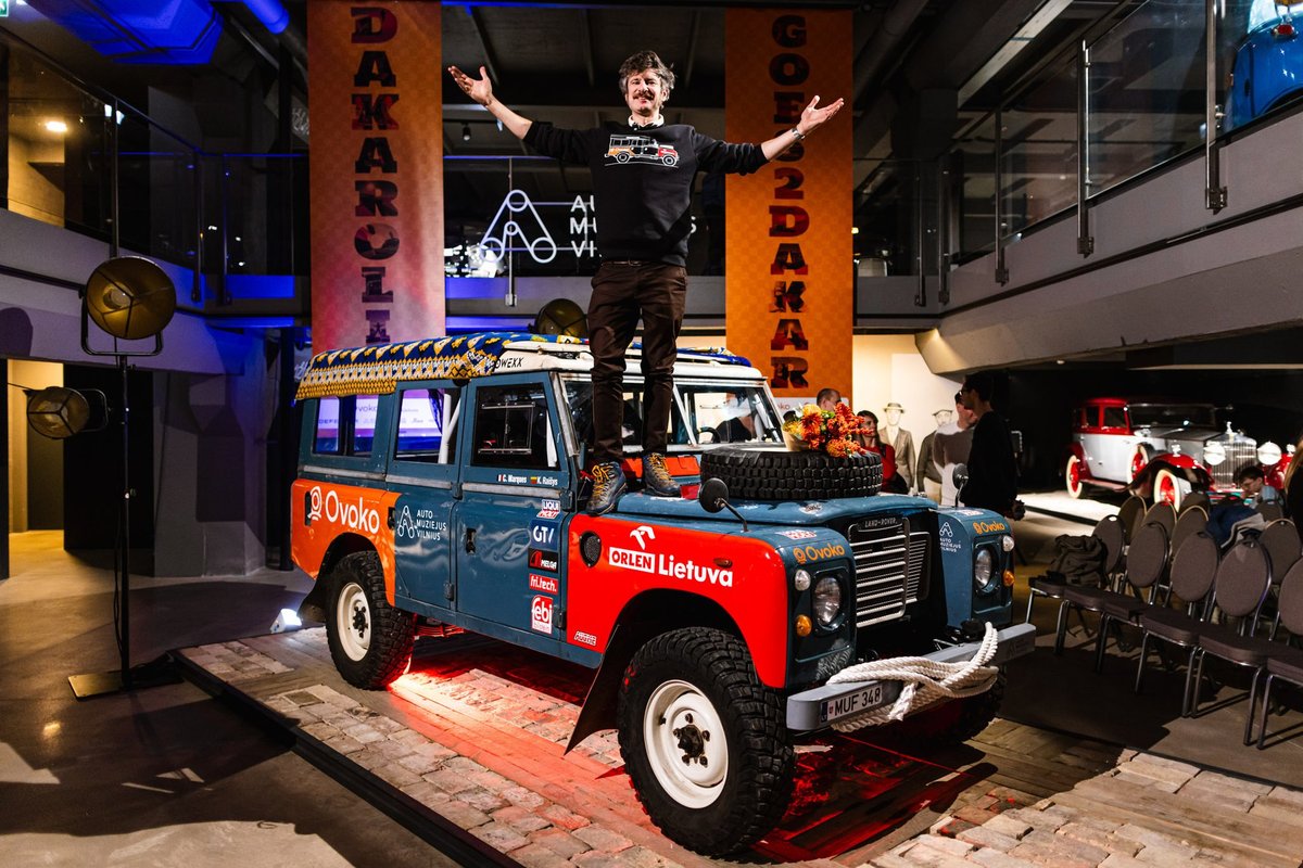 Kaip po pergalės Dakare naujam startui patobulėjo Karolio Raišio „Defender“ senolis: pamatykite