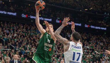 Dvigubos Eurolygos savaitės iššūkis: „Žalgiris“ – „Anadolu Efes“ - Delfi