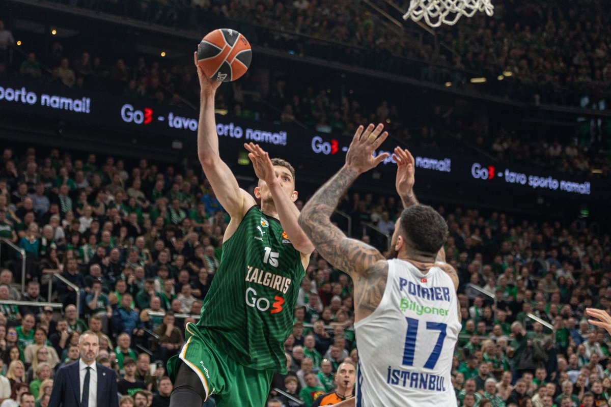 Dvigubos Eurolygos savaitės iššūkis: „Žalgiris“ – „Anadolu Efes“ - Delfi