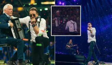 Scenoje pasirodęs Marijono Mikutavičiaus tėtis viešai kreipėsi į sūnų: publika negailėjo ovacijų