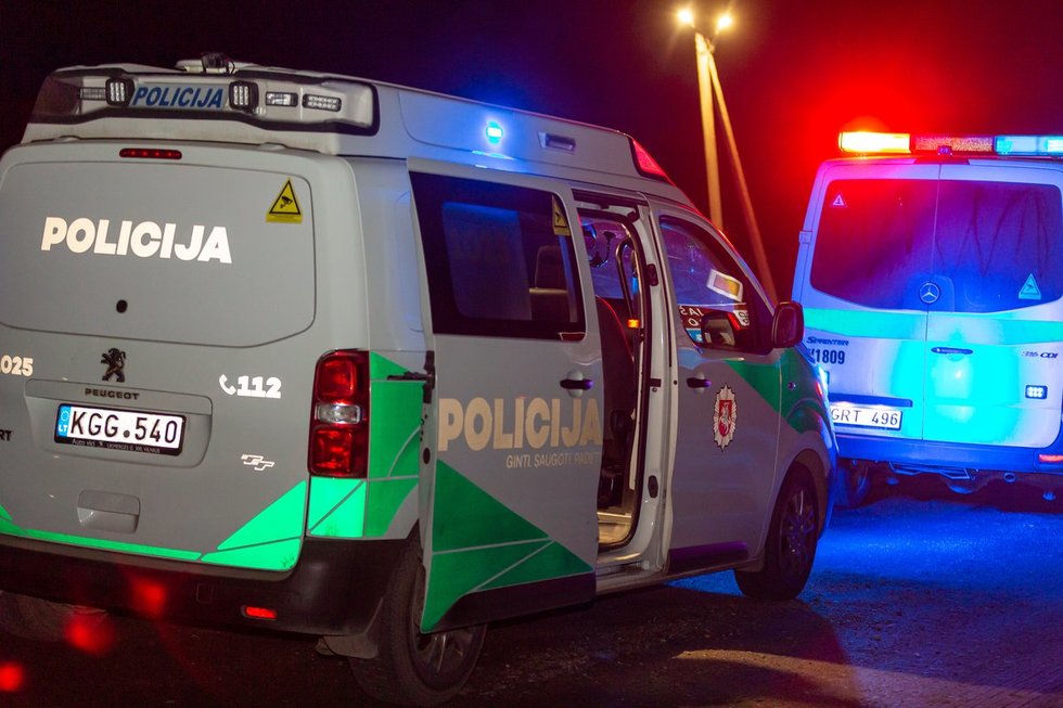 Policija (nuotr. Broniaus Jablonsko)