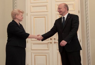 Dalia Grybauskaitė ir Arūnas Valinskas