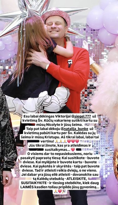 Danieliaus Bunkaus pranešimas (nuotr. stop kadras)