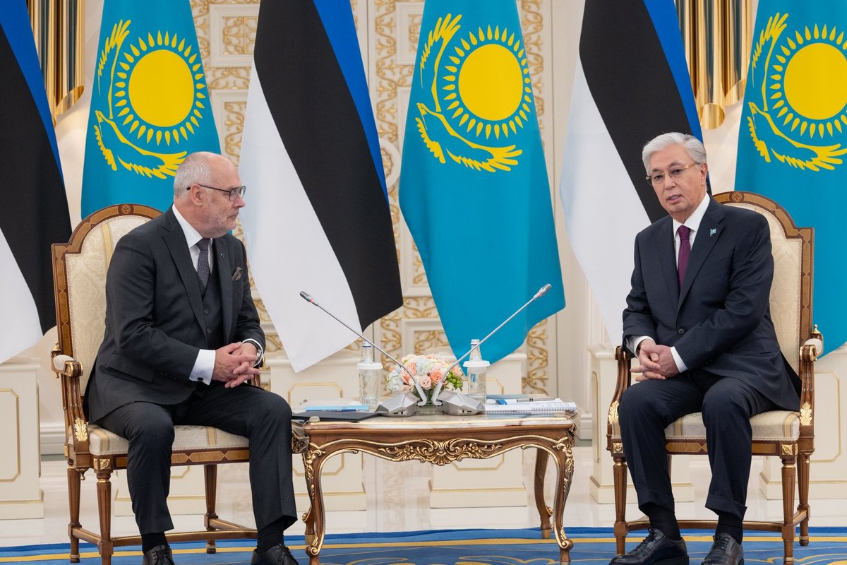 Po Estijos prezidento vizito Kazachstane į viešumą iškilo skandalingos detalės