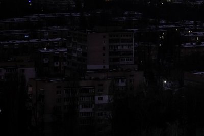 Po Rusijos smūgių dalis Kyjivo liko be elektros
