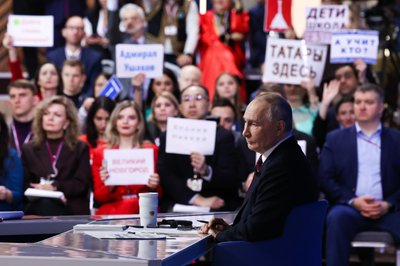 Putino „Tiesioginė linija“