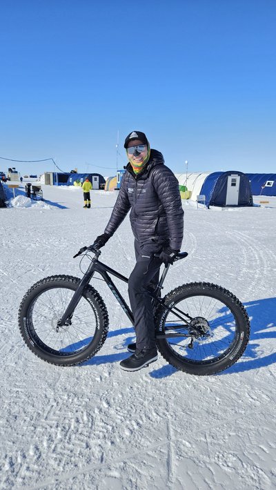 Nerijus Pranckevičius ir Justas Narkevičius atvyko į Antarktidą