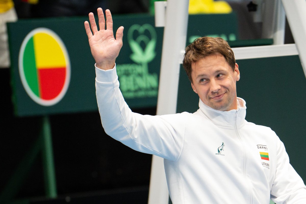 Tenisininkas Ričardas Berankis deda tašką karjeroje