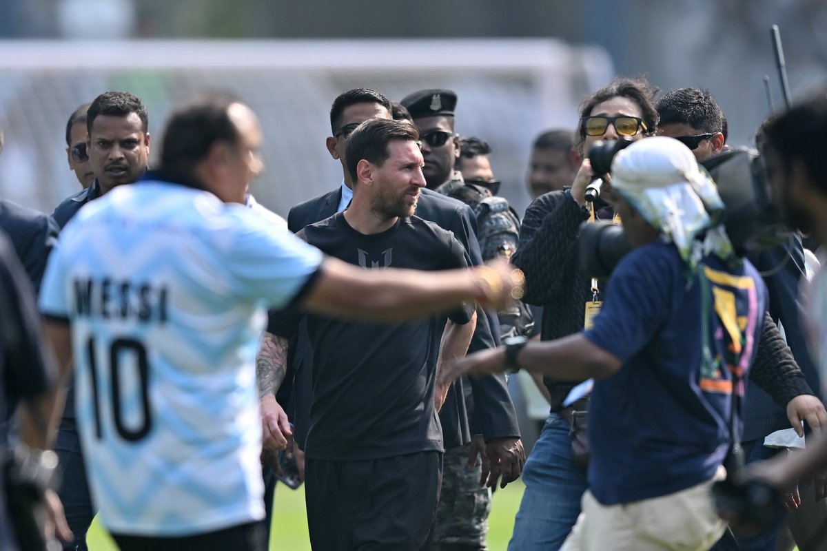 Messi vizitas Indijoje virto tarptautine gėda