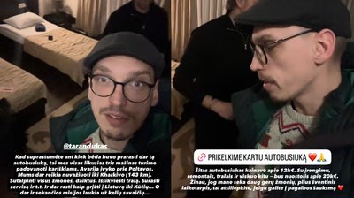 Mantas Bertulis su kompanija pateko į rimtą avariją Ukrainoje, prašo padėti