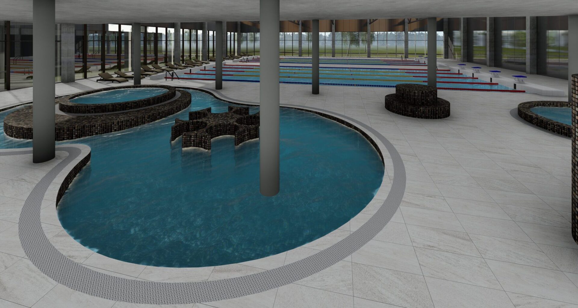 Šalia Vilniaus bus statomas didžiulis sporto ir pramogų kompleksas: bus baseinai, SPA ir pirtys