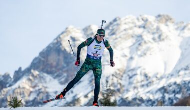 Biatlonininkas Vytautas Strolia traukė kamerų dėmesį