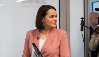 Cichanouskaja ketina palikti Vilnių: planuoja persikelti į Varšuvą