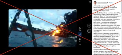 Platinamas melas apie Ukrainos išpuolį prieš sankcionuotus tanklaivius