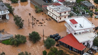 Graikijai smogė audra