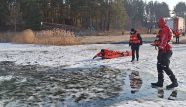 Kėdainių rajone po ledu aptiktas dingusio žmogaus kūnas