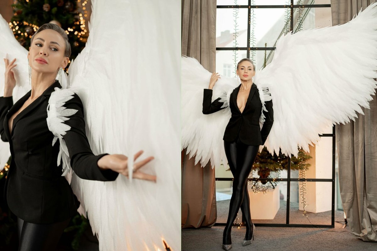 Rima Petrauskytė prakalbo apie pirmą tokią fotosesiją jos gyvenime: sparnai mano mintis pakreipė visai kita linkme