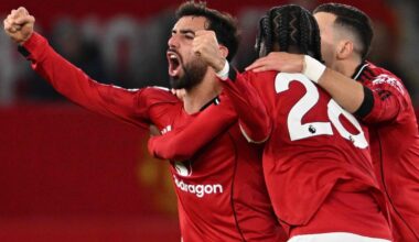 Įvarčių spektaklyje „Manchester United“ paleido pergalę iš rankų