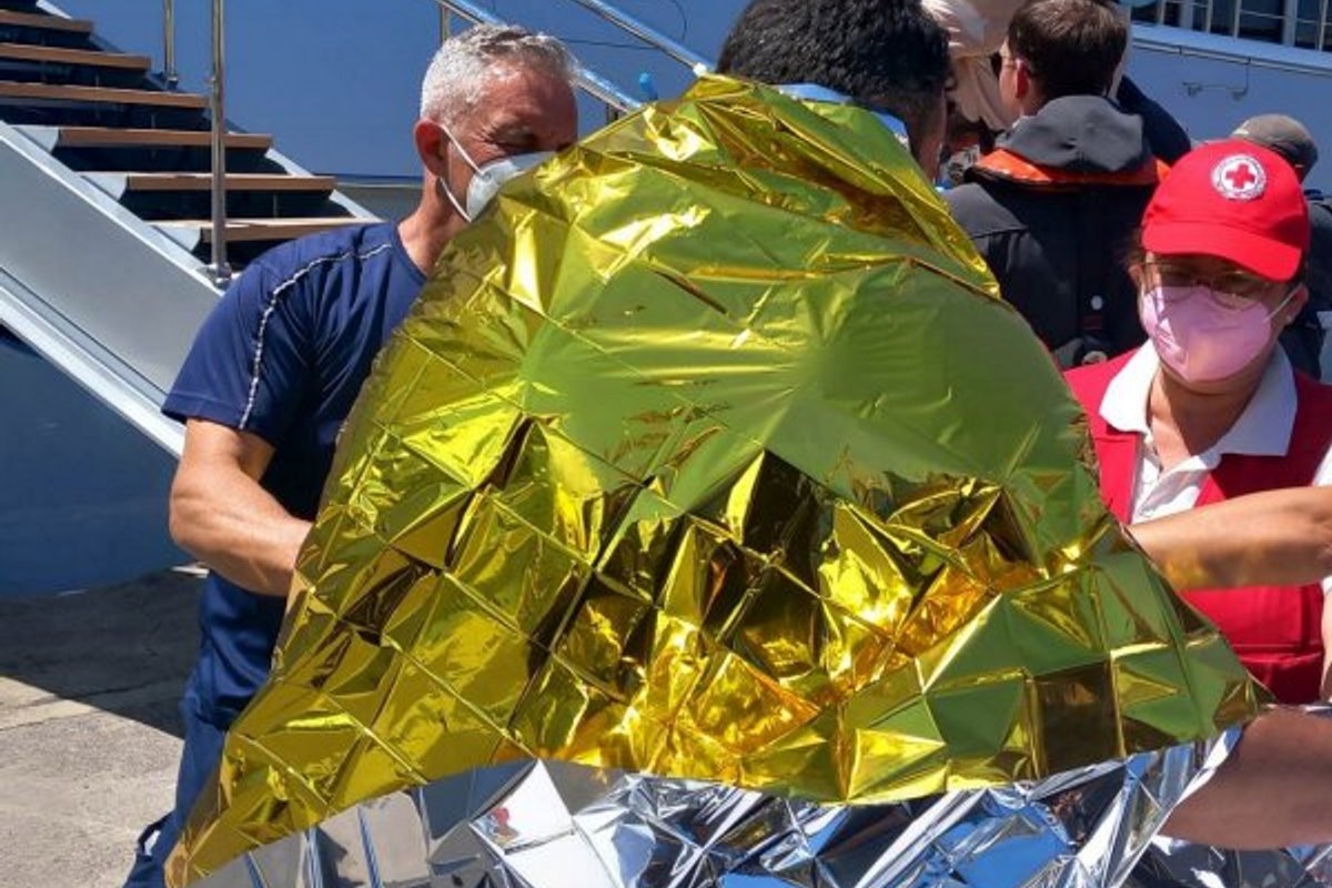 Prie Graikijos salos išgelbėta beveik 400 migrantų