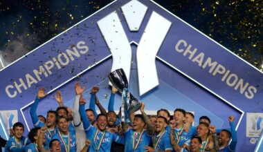 „Napoli“ trečią kartą istorijoje triumfavo Supertaurėje