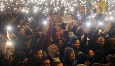 Bulgarijos vyriausybė po protestų atsiėmė 2026 m. biudžeto projektą