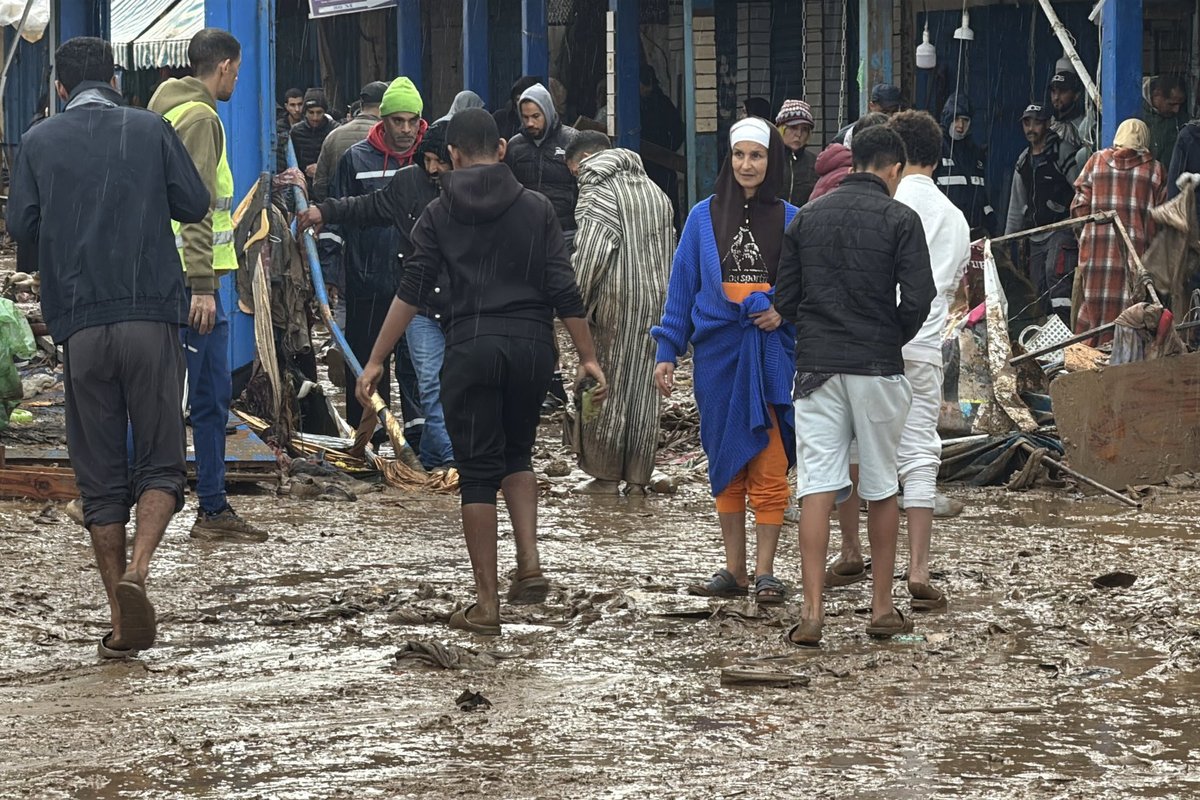 Smarkios liūtys ir potvyniai Maroke pražudė 37 žmones