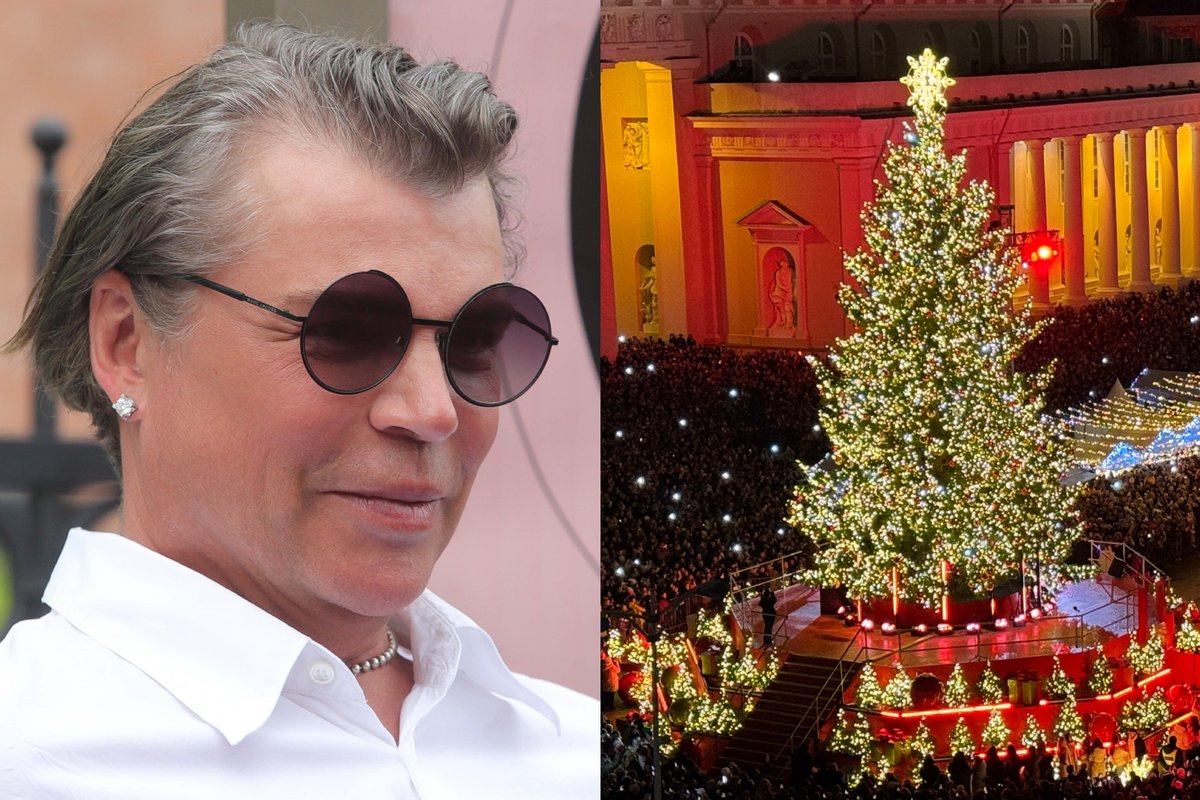 Po vaizdo prie Vilniaus eglės Juozas Statkevičius pratrūko: kaip nesuprast!