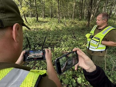 Miškininkų ir žurnalistų reidas