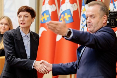 Monika Garbačiauskaitė-Budrienė, Artūras Skardžius