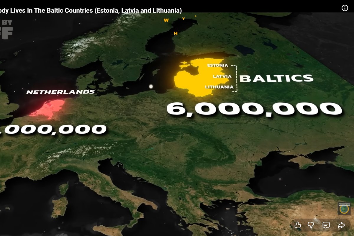 Kodėl Baltijos šalyse gyvena tiek mažai žmonių?