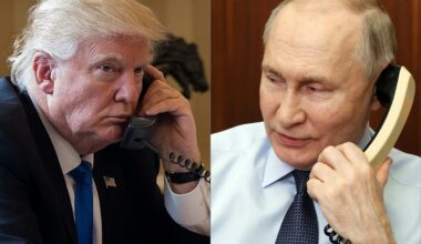 Karas Ukrainoje. Baltieji rūmai patvirtino: Trumpas ir Putinas kalbėjosi telefonu - Delfi