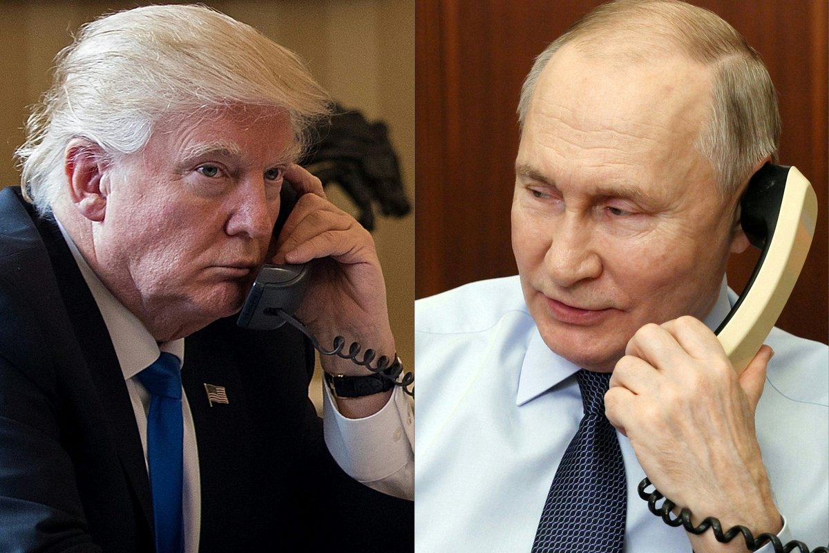 Karas Ukrainoje. Baltieji rūmai patvirtino: Trumpas ir Putinas kalbėjosi telefonu - Delfi