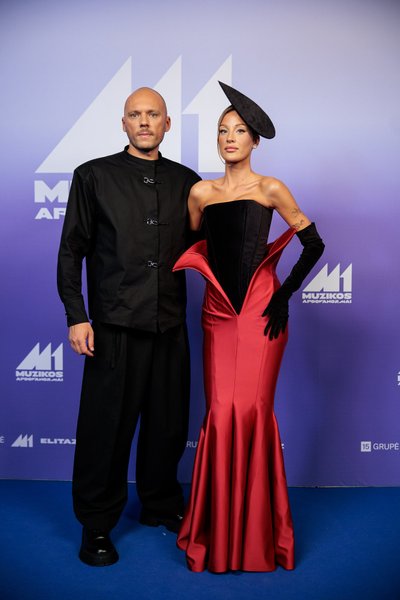 Adriana Ramonaitė-Adrina ir jos sužadėtinis, prodiuseris Donatas Tamašauskas-Dzouns