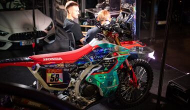 Dovydas Karka pabalnojo savo kovinį plieninį žirgą į Dakarą: koks jis?