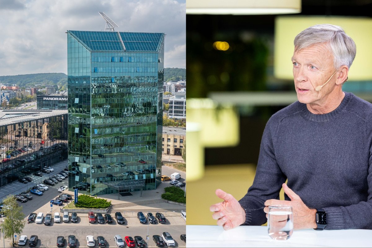 Uždaromas „pieštuku“ vadinamas vienas pirmųjų Vilniaus dangoraižių